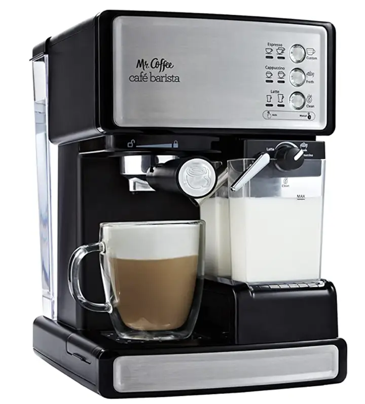 Logo for Mr Coffee Café Barista Espresso Maker the Coffee Machine from Mr