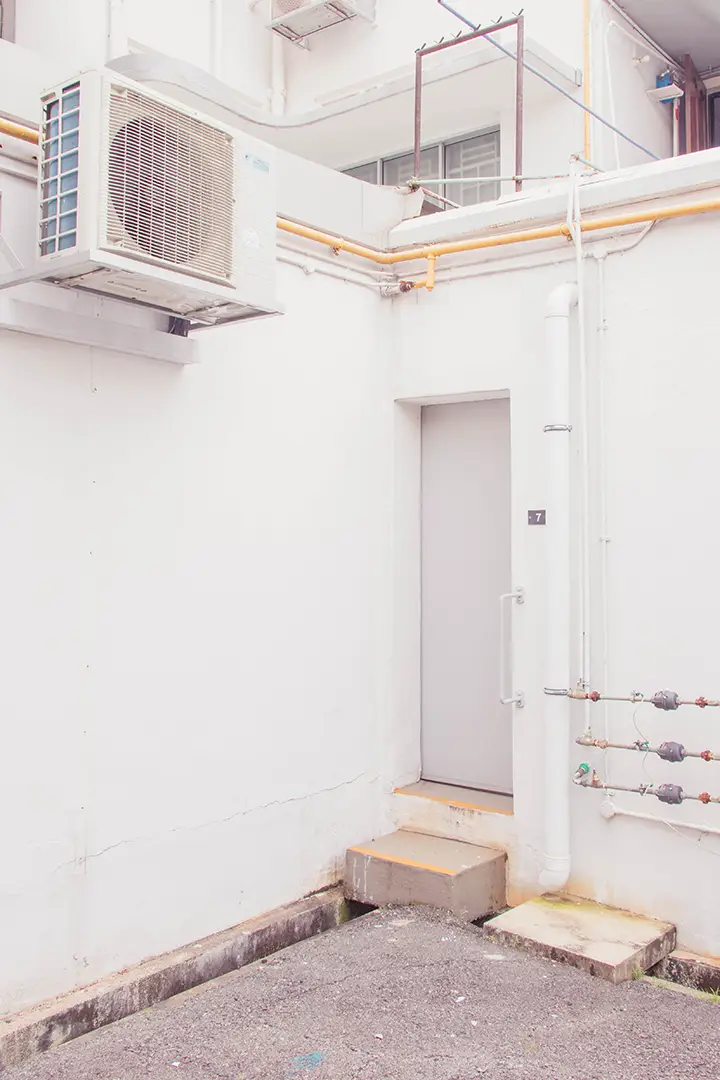 Image of several heat pump accessories