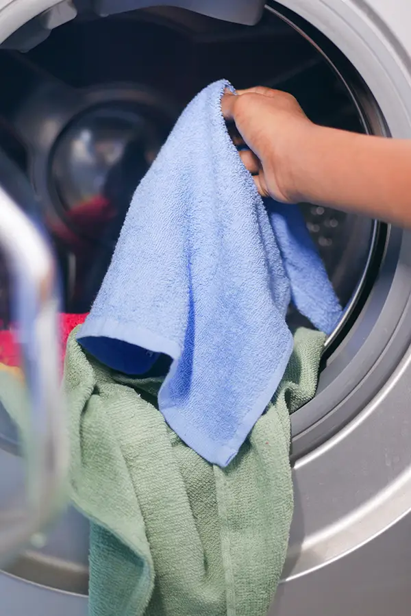 the door seal coming off a washing machine